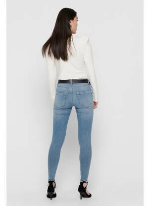 Lieknos džinsai mėlyna ONLY moteris