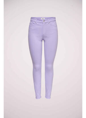 Lieknos džinsai violetinis ONLY moteris