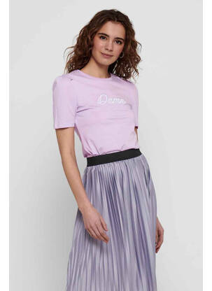 Viršūnė violetinis ONLY moteris