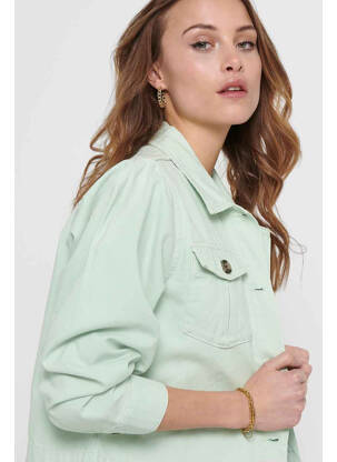 Kasdienis švarkas žalias ONLY moteris