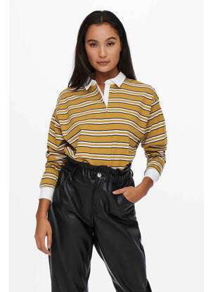 Polo geltona ONLY moteris