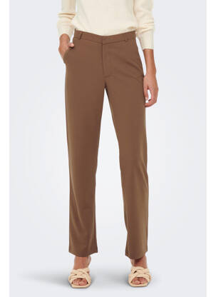 Chino kelnė rudas JACQUELINE DE YONG moteris