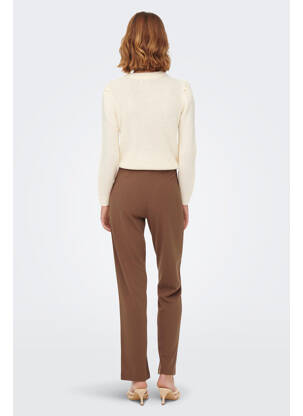 Chino kelnė rudas JACQUELINE DE YONG moteris