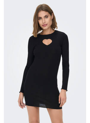 Trumpa suknelė juodas NEON & NYLON moteris
