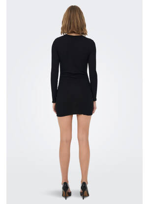 Trumpa suknelė juodas NEON & NYLON moteris