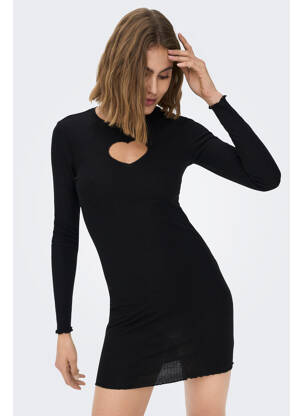 Trumpa suknelė juodas NEON & NYLON moteris
