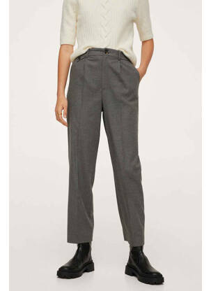 Chino kelnė rudas MANGO moteris