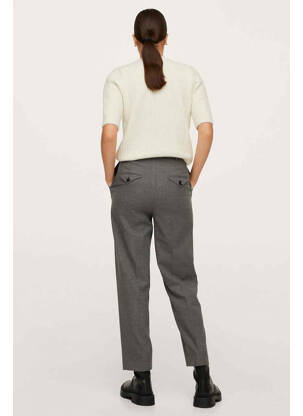 Chino kelnė rudas MANGO moteris