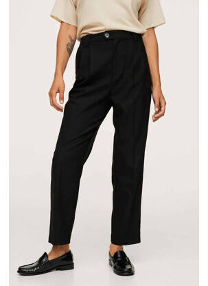 Chino kelnė juodas MANGO moteris