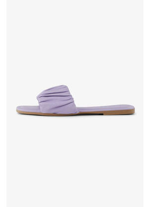 Mule/sabotai violetinis PIECES moteris