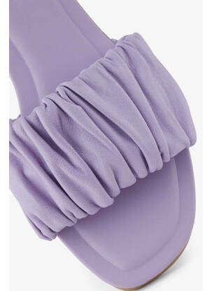 Mule/sabotai violetinis PIECES moteris