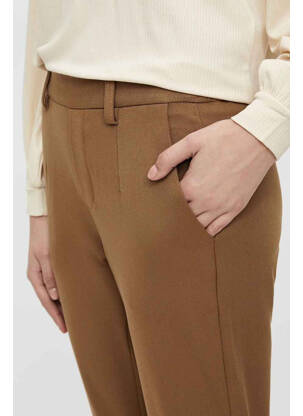 Chino kelnė rudas OBJECT moteris