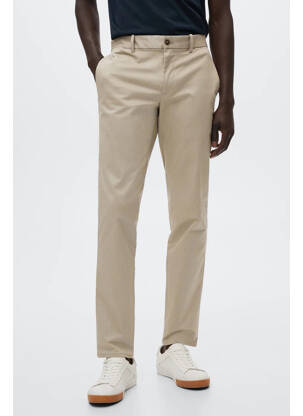 Chino kelnė rudas MANGO vyras