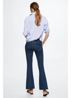 Bootcut džinsai mėlyna MANGO moteris