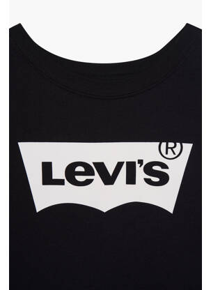 T-marškinys juodas LEVI'S mergina