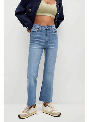 Bootcut džinsai mėlyna MANGO moteris