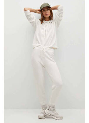 Jegging baltas MANGO moteris