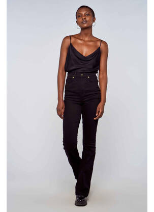 Flare tipo džinsai juodas ASTRID BLACK LABEL moteris