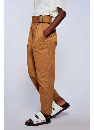 Chino kelnė rudas ASTRID BLACK LABEL moteris
