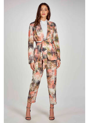 Pusilgių kelnių oranžinė DEUX. BY ELINE DE MUNCK moteris