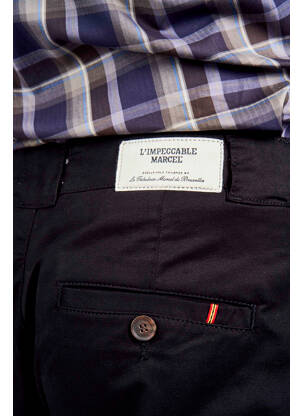 Chino kelnė juodas LE FABULEUX MARCEL DE BRUXELLES vyras