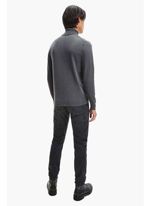 Megztinis su aukštu kaklu pilka CALVIN KLEIN vyras