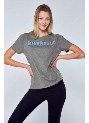 T-marškinys pilka RIVERDALE moteris