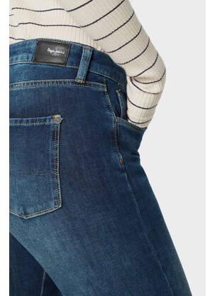 Lieknos džinsai mėlyna PEPE JEANS moteris