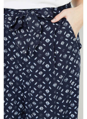 Platus džinsas mėlyna PEPE JEANS moteris