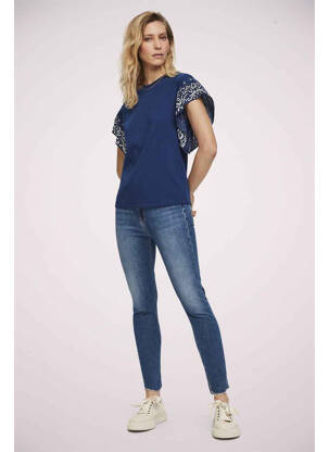 Tiesios kirpimo džinsai mėlyna SCOTCH & SODA moteris