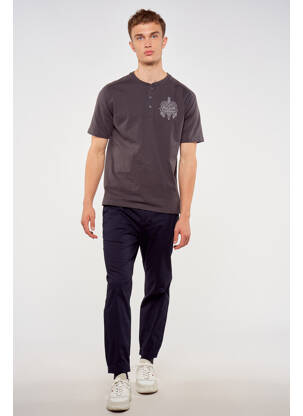 T-marškinys pilka TOURIST LEMC vyras