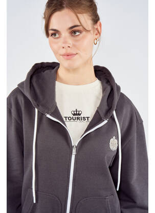 Kapišonas pilka TOURIST LEMC moteris