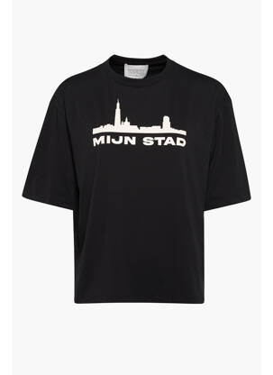 T-marškinys juodas TOURIST LEMC moteris