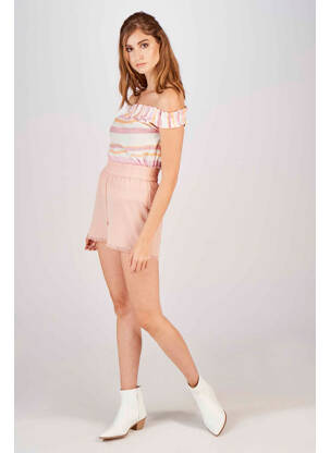 Šortas rožinė VERO MODA moteris