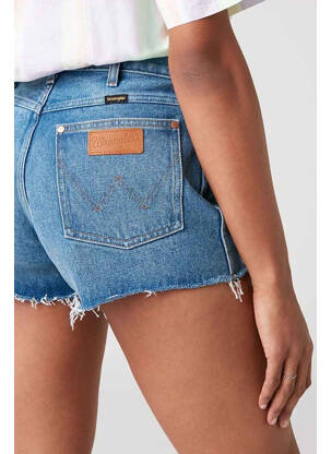 Šortas mėlyna WRANGLER moteris