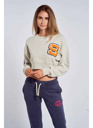 Megztinis pilka SUPERDRY moteris