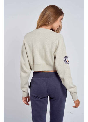 Megztinis pilka SUPERDRY moteris
