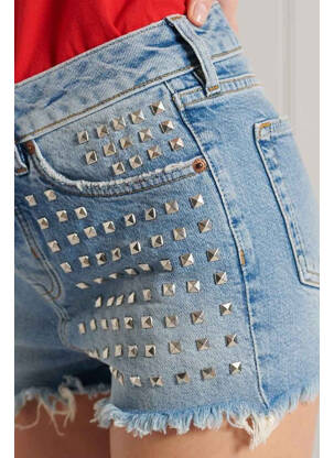Šortas baltas SUPERDRY moteris