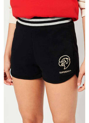 Šortas juodas SUPERDRY moteris