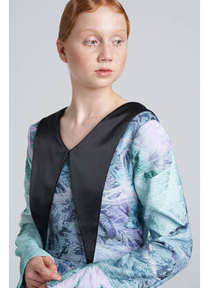 Ilga suknelė žalias YOUNG DESIGNERS moteris