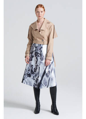 Ilga suknelė rudas YOUNG DESIGNERS moteris