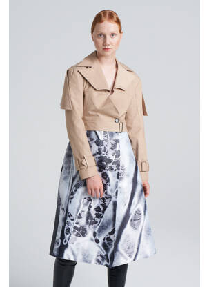 Ilga suknelė rudas YOUNG DESIGNERS moteris