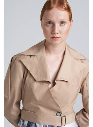 Ilga suknelė rudas YOUNG DESIGNERS moteris