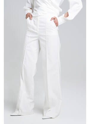 Tiesi kelnė baltas YOUNG DESIGNERS moteris