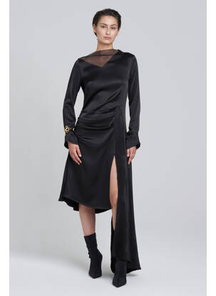 Ilga suknelė juodas YOUNG DESIGNERS moteris