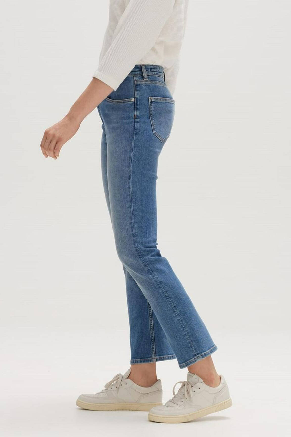 Bootcut džinsai mėlyna OPUS moteris