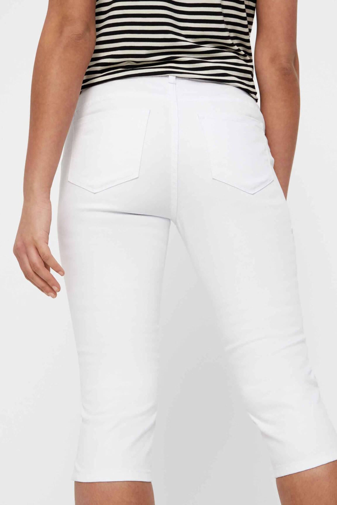 Pusilgių kelnių baltas VERO MODA moteris