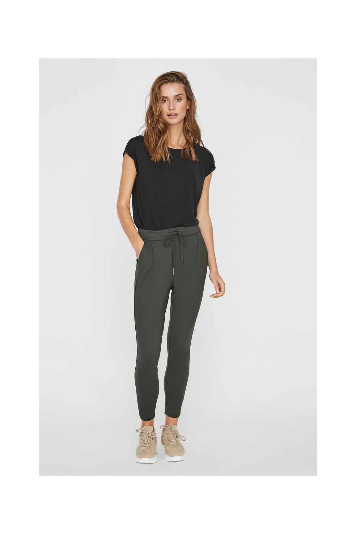 Chino kelnė žalias VERO MODA moteris
