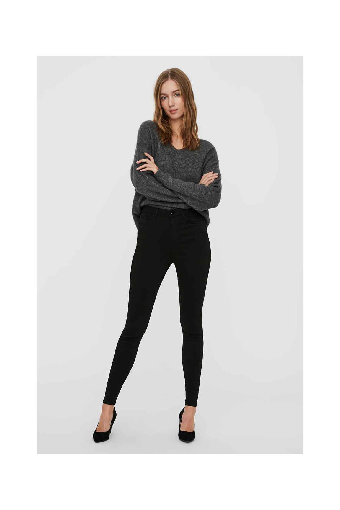 Lieknos džinsai juodas VERO MODA moteris