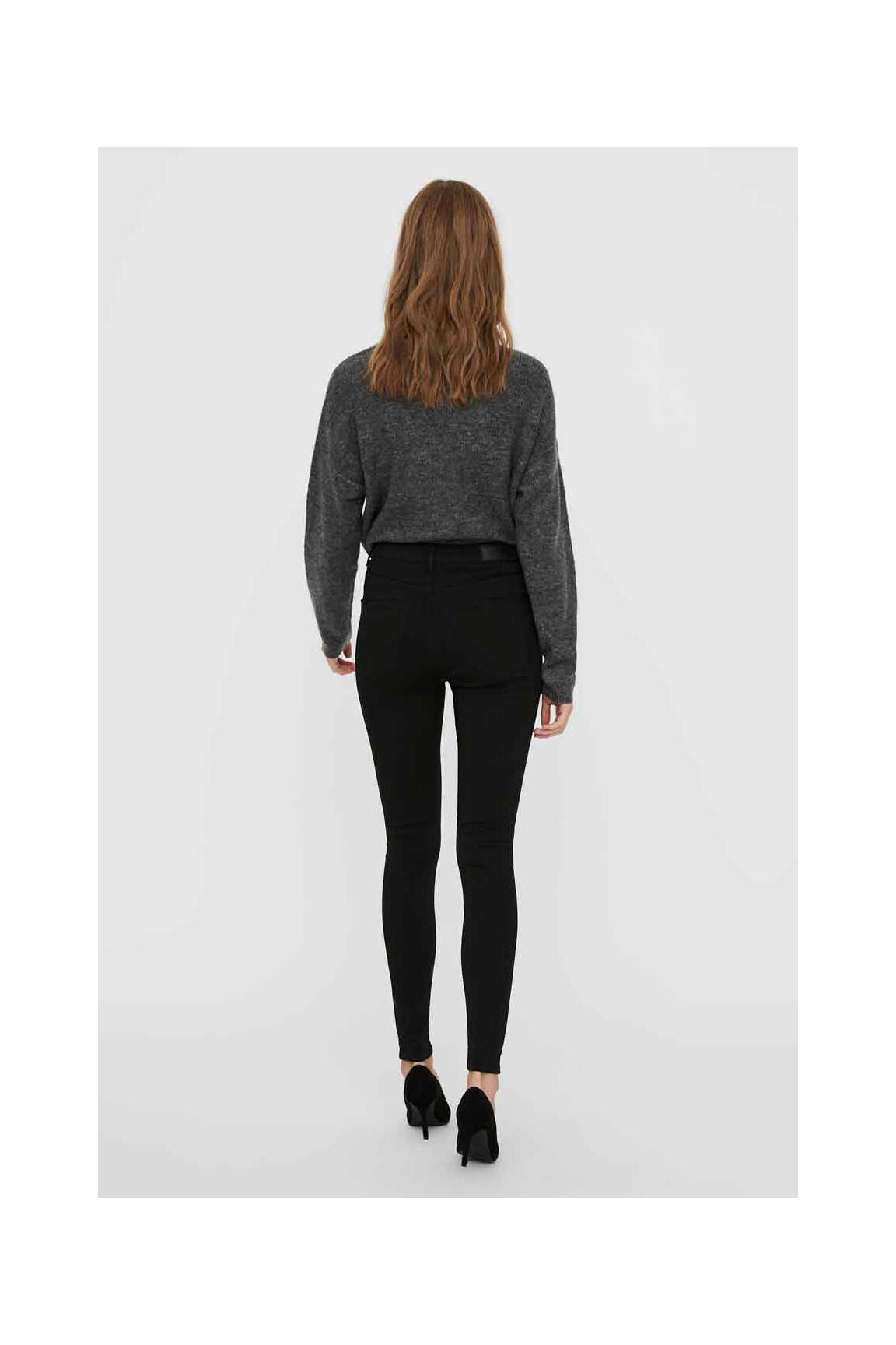 Lieknos džinsai juodas VERO MODA moteris
